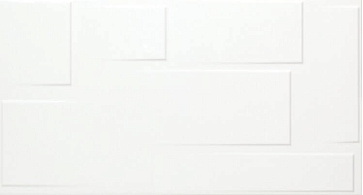 Плитка настенная BLOCKS Rev. Relieve Blanco (Fanal)